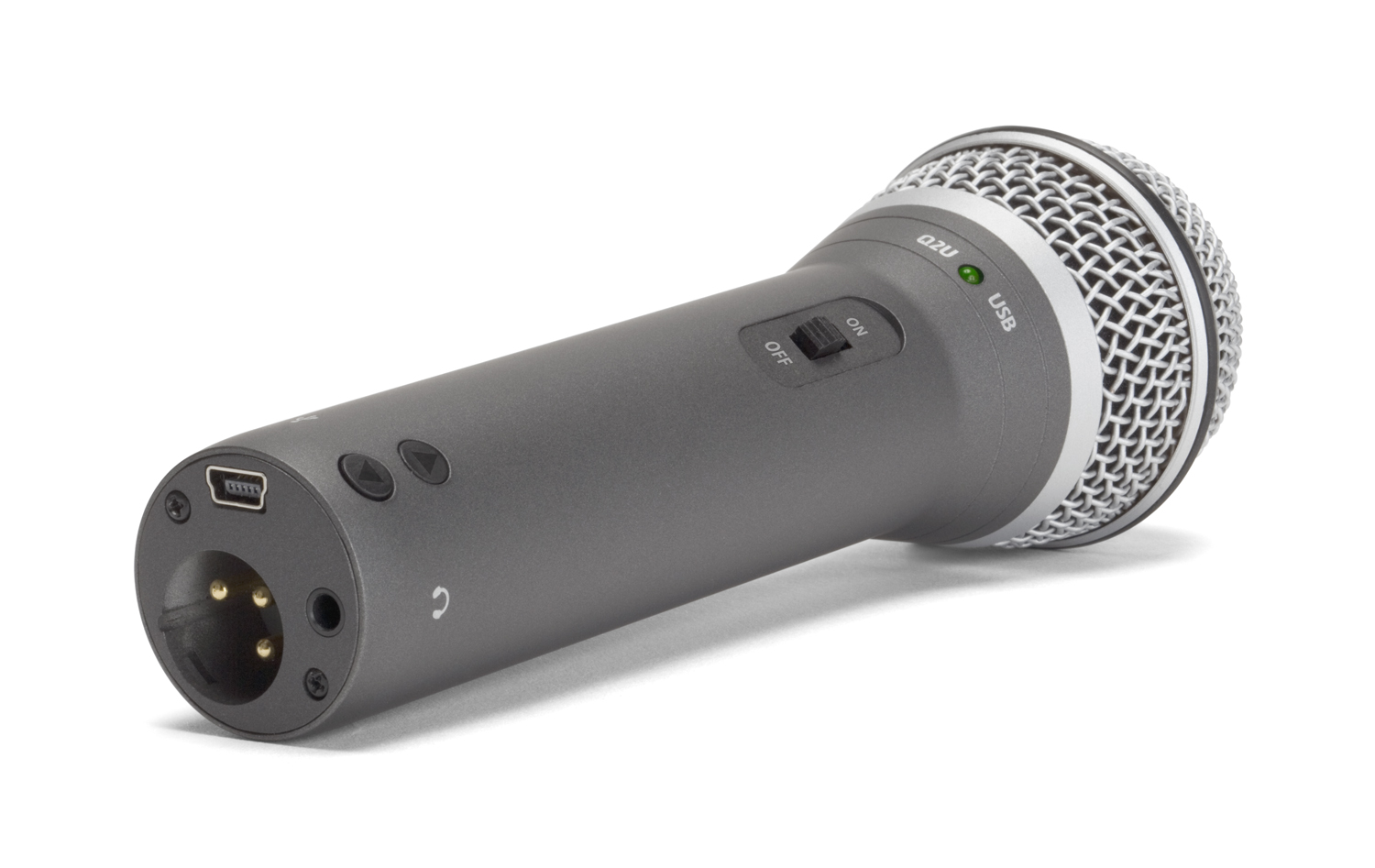 The Samson Q2U microphone